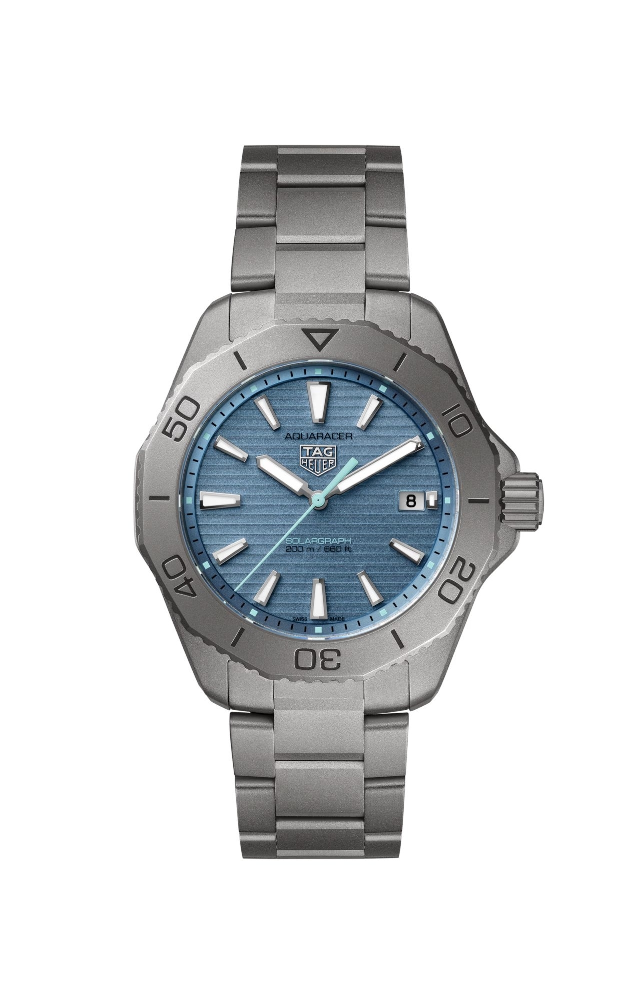 TAG Heuer WBP1182 BF0000 Aquaracer Professional 200 Titanium Polar