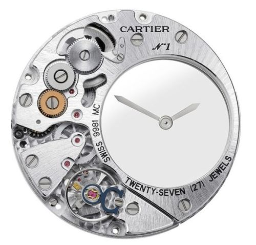 Cartier caliber 9981 MC