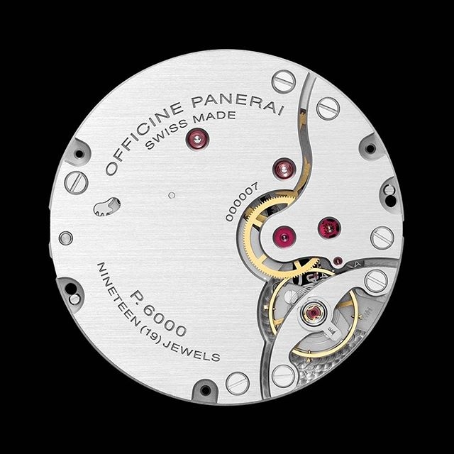 Panerai caliber P.6000 WatchBase