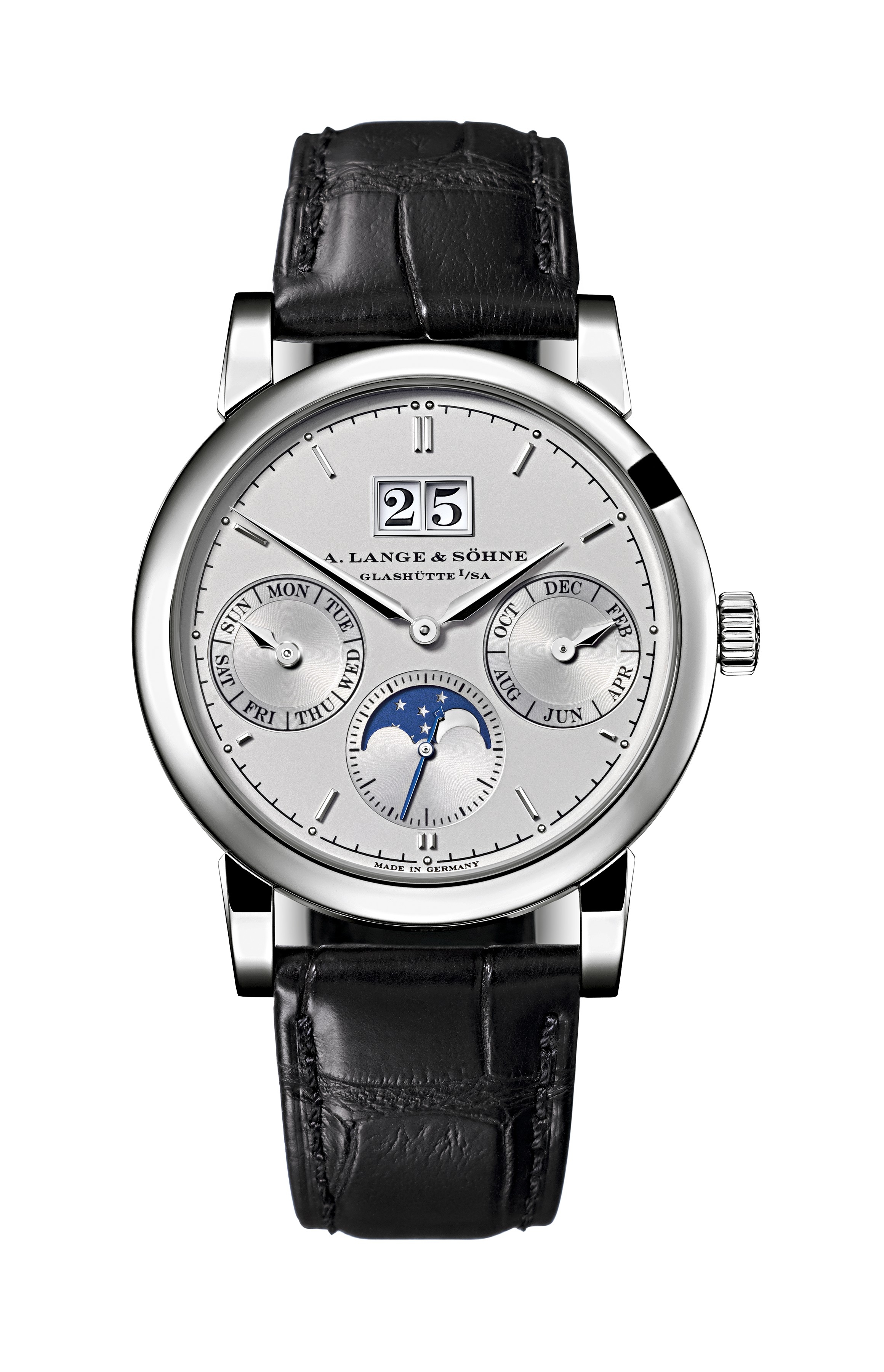 A. Lange & Söhne 330.025 : Saxonia Annual Calendar Platinum » WatchBase