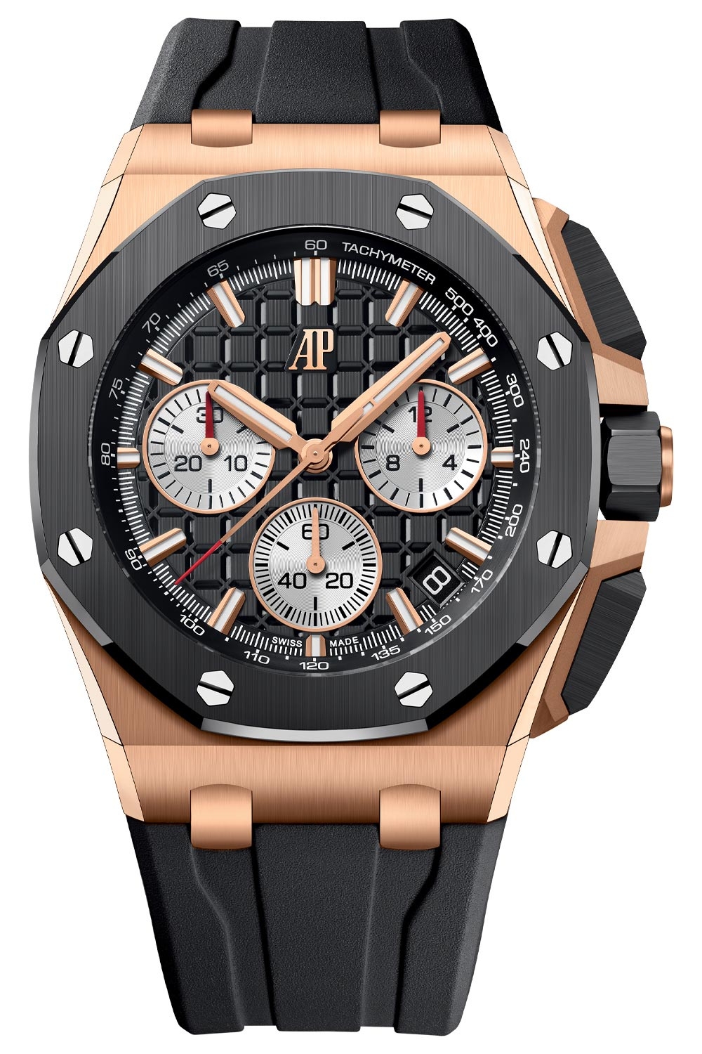 Audemars Piguet 26420RO.OO.A002CA.01 : Royal Oak Offshore 43 Pink Gold