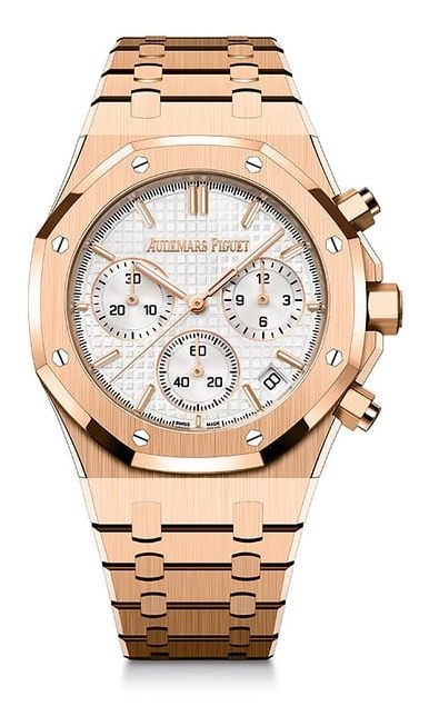 Audemars Piguet 26240OR.OO.1320OR.03 : Royal Oak Chronograph 41 Pink ...