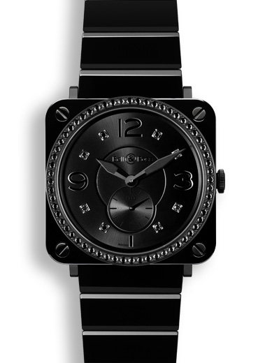 Bell & Ross BRSBLCPHLGDSCE : BR S Black Ceramic Phantom Diamonds ...