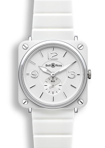 Bell & Ross BRSWHCERAMICSCE : BR S White Ceramic » WatchBase