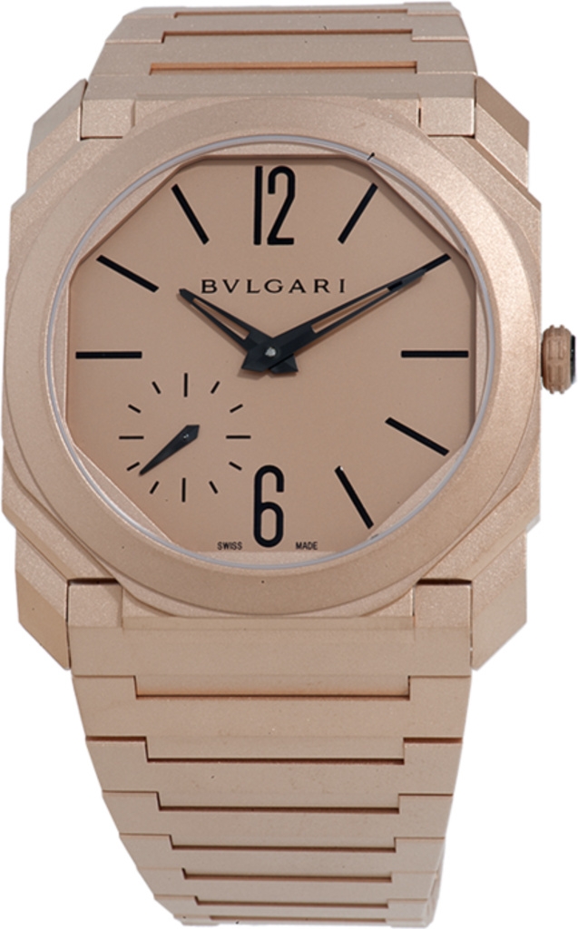 Bulgari 103370 : Octo Finissimo Automatic Pink Gold / G-Eazy » WatchBase