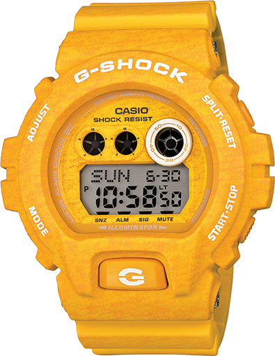 Casio GD-X6900HT-9 : GD-X6900HT-9 Heathered Yellow » WatchBase