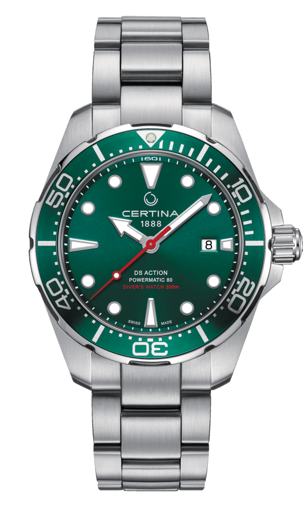 Certina C032.407.11.091.00 : DS Action Diver Powermatic 80 43 Stainless ...