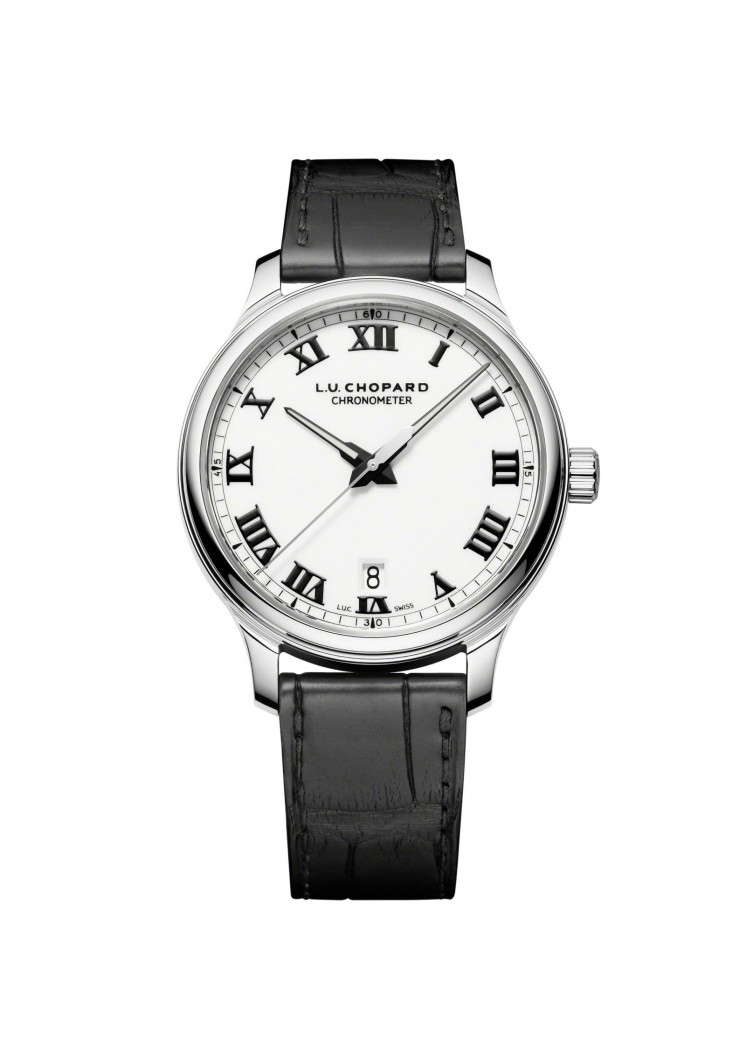 Chopard 168544 3001 L.U.C 1937 Painted Roman Black Hands WatchBase