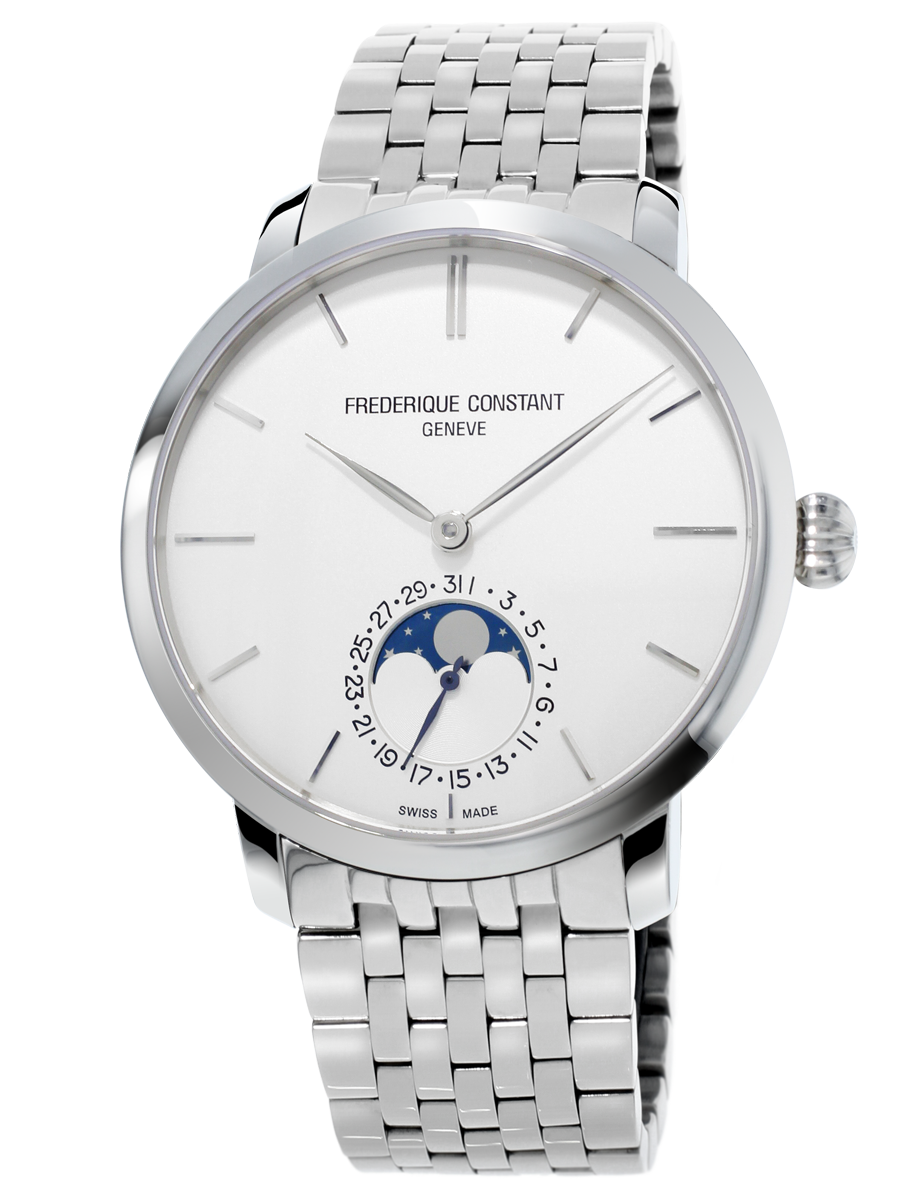 Frederique Constant FC705S4S6B : Slimline Moonphase » WatchBase