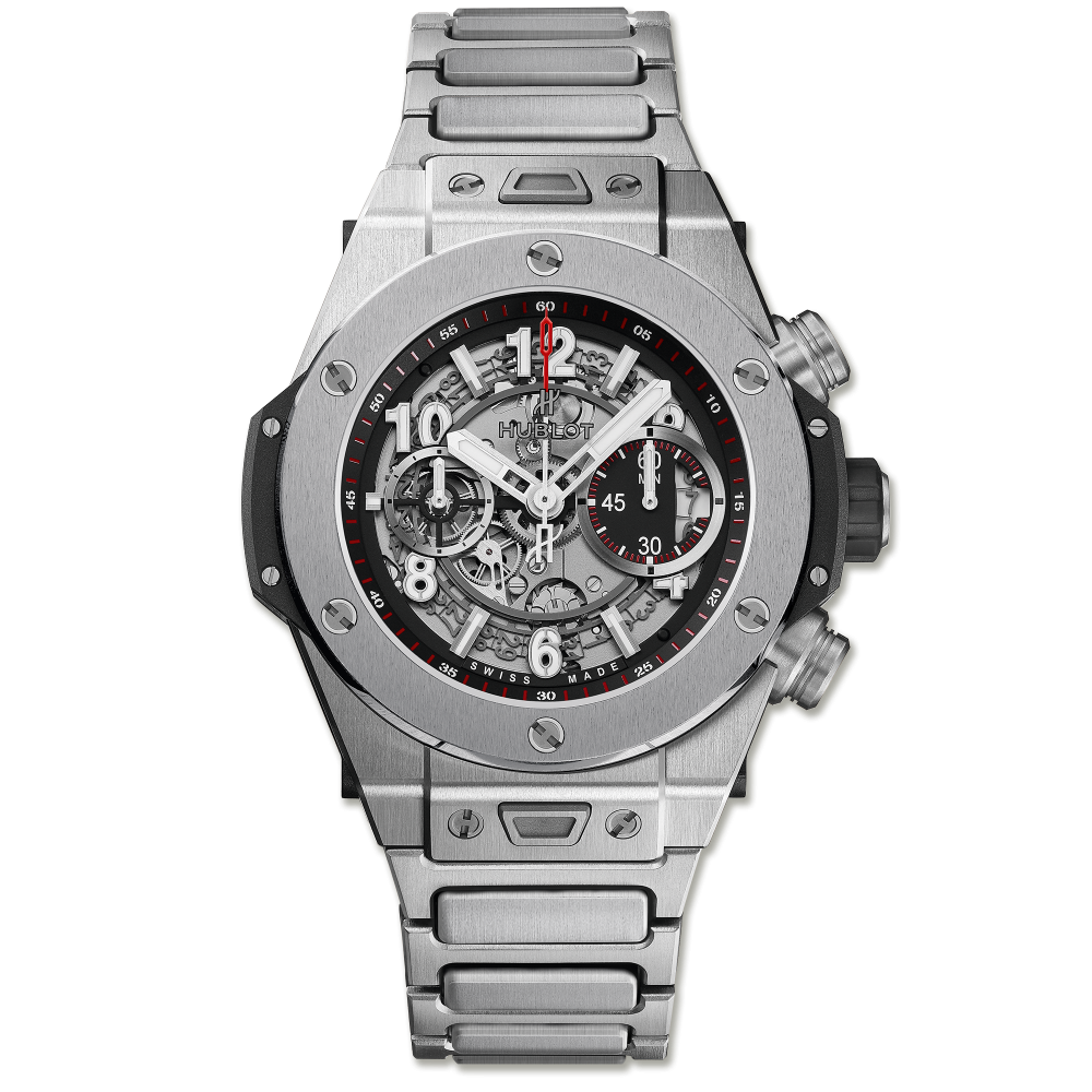 Hublot 411.NX.1170.NX : Big Bang Unico 45 Titanium / Bracelet » WatchBase