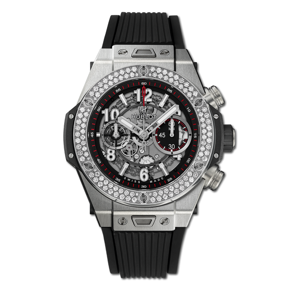 Hublot 411.NX.1170.RX.1104 : Big Bang Unico 45 Titanium / Diamonds ...