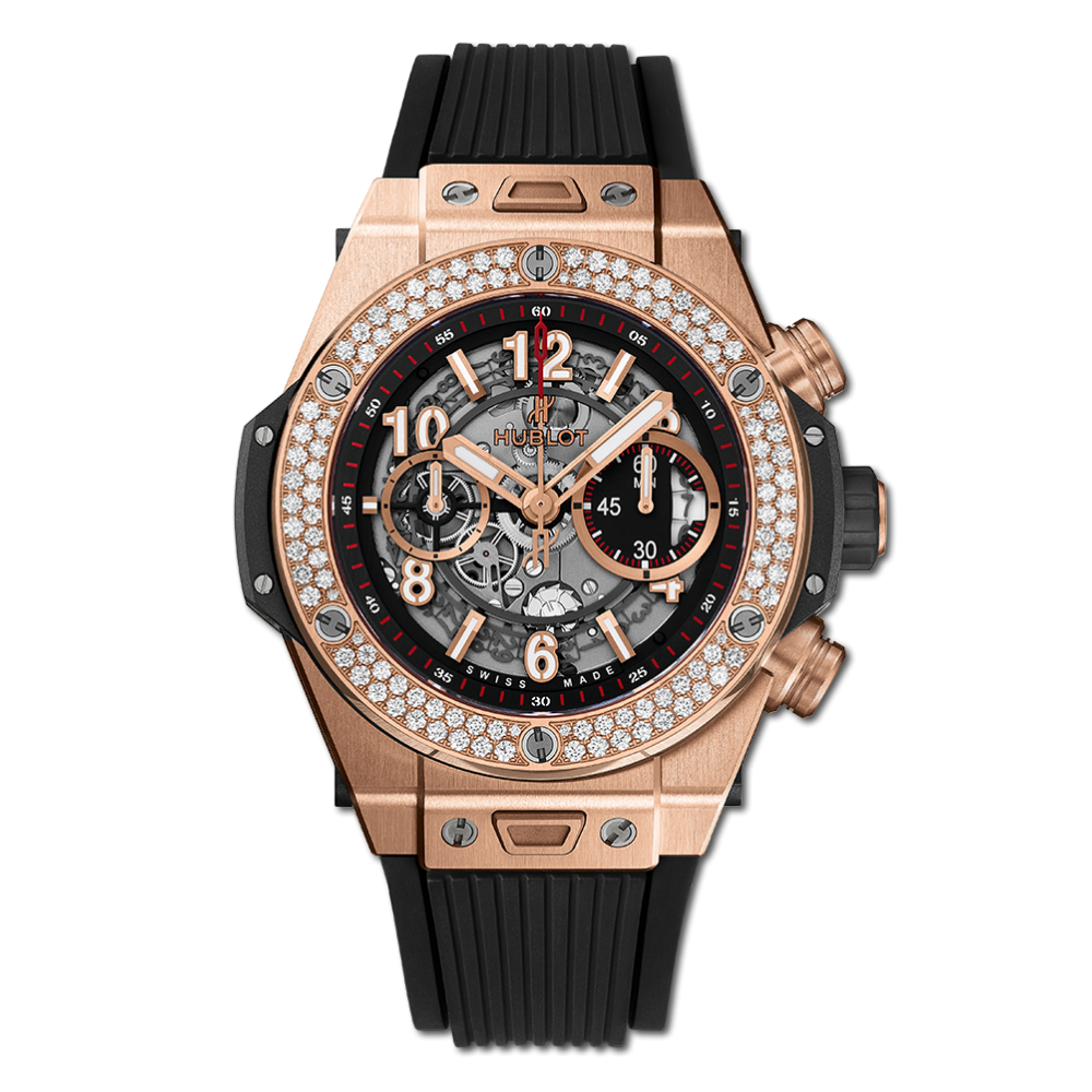 Hublot 411.OX.1180.RX.1104 : Big Bang Unico 45 King Gold / Diamonds ...