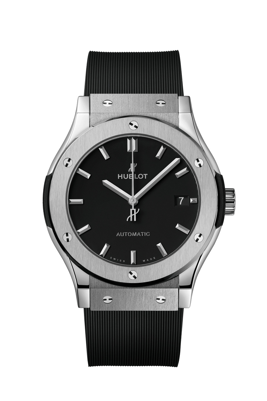 Hublot 542.NX.1171.RX : Classic Fusion 42 Titanium / Black / Rubber ...