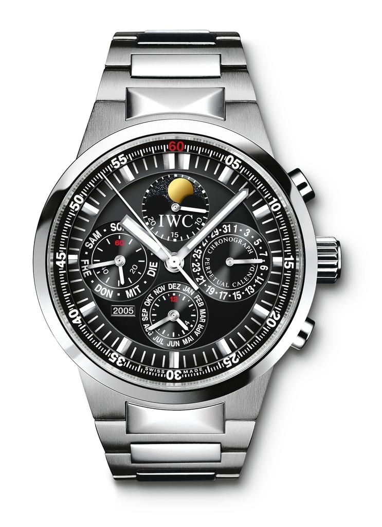 IWC IW375613 GST Perpetual Calendar Stainless Steel / Black / German