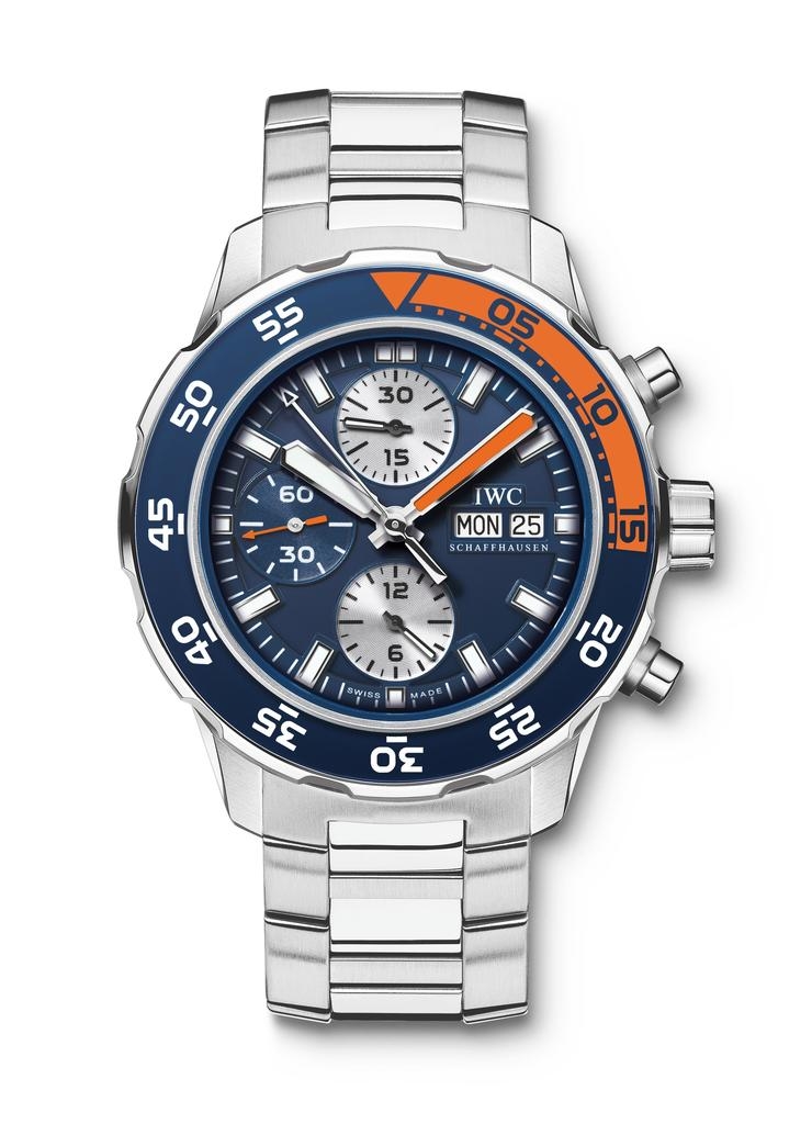 IWC IW3767-03 : Aquatimer Chronograph Stainless Steel / Blue / Bracelet