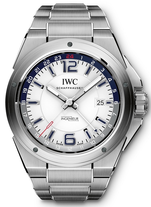 IWC IW3244-04 : Ingenieur Dual Time White » WatchBase