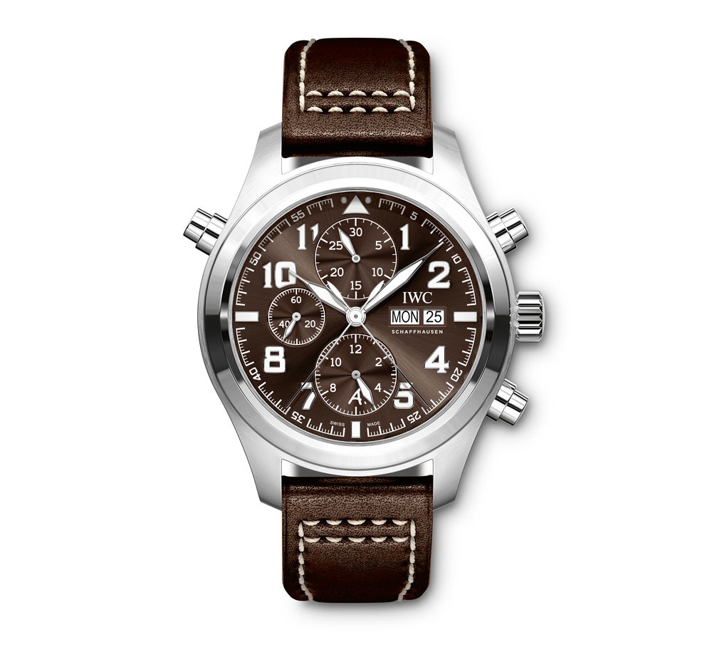 IWC IW3718-08 : Pilot's Watch Spitfire Double Chronograph Antoine de ...
