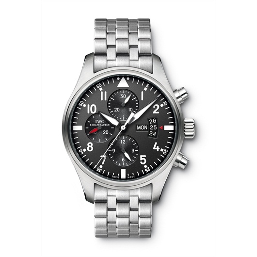 IWC IW3777-04 : Pilot's Watch Chronograph Stainless Steel / Black ...