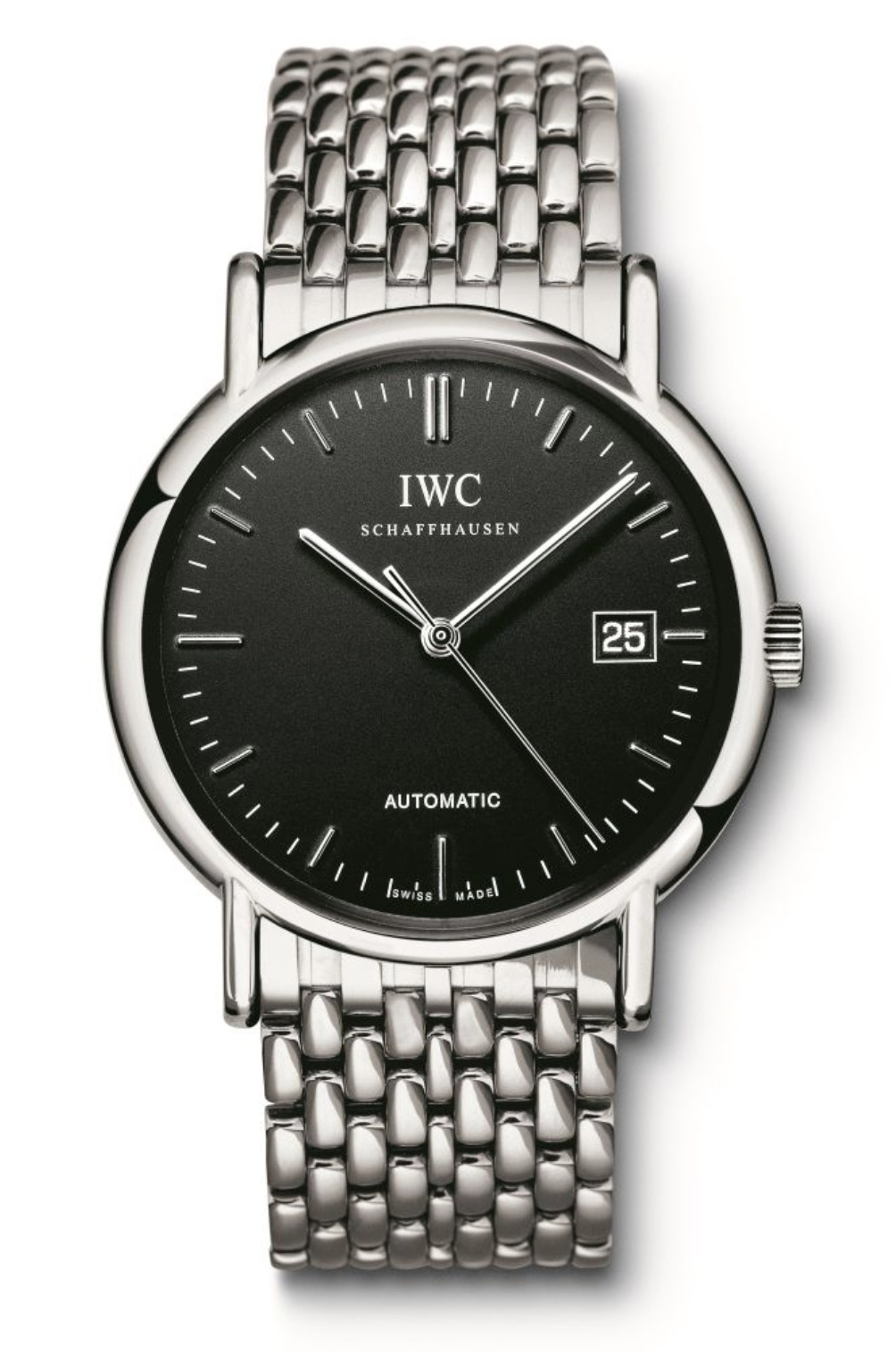 IWC IW3533-06 : Portofino Automatic / Stainless Steel / Black / Strap ...