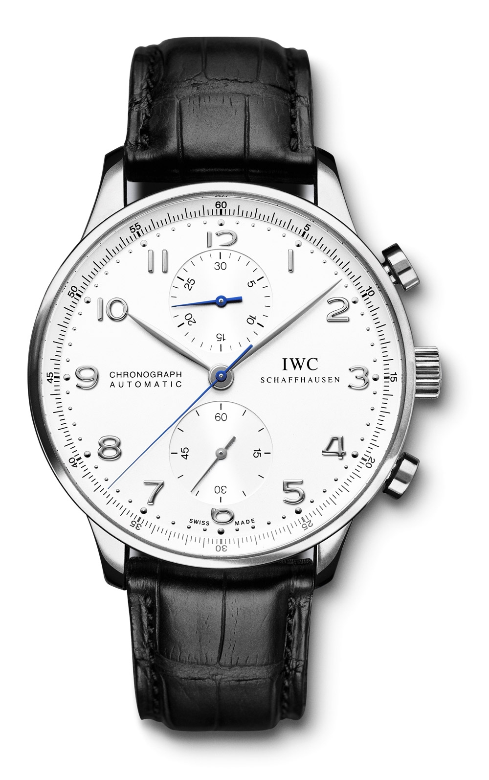 iwc white gold portuguese