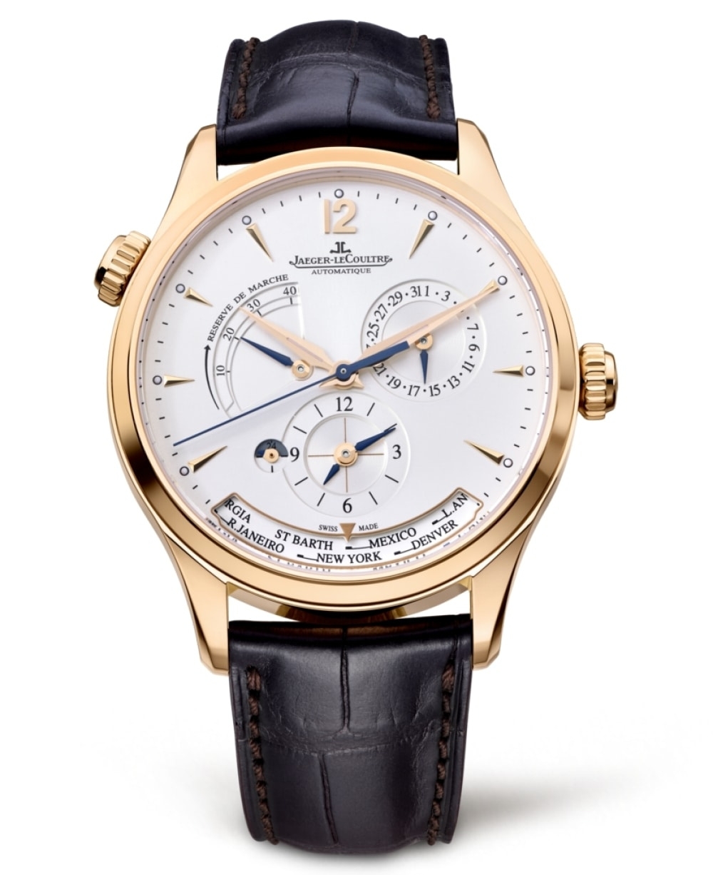 Jaeger-LeCoultre 1422521 : Master Geographic Pink Gold / Silver ...