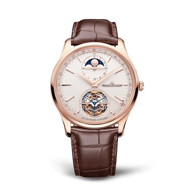 Jaeger LeCoultre 169241J Master Ultra Thin Tourbillon Moon Pink Gold