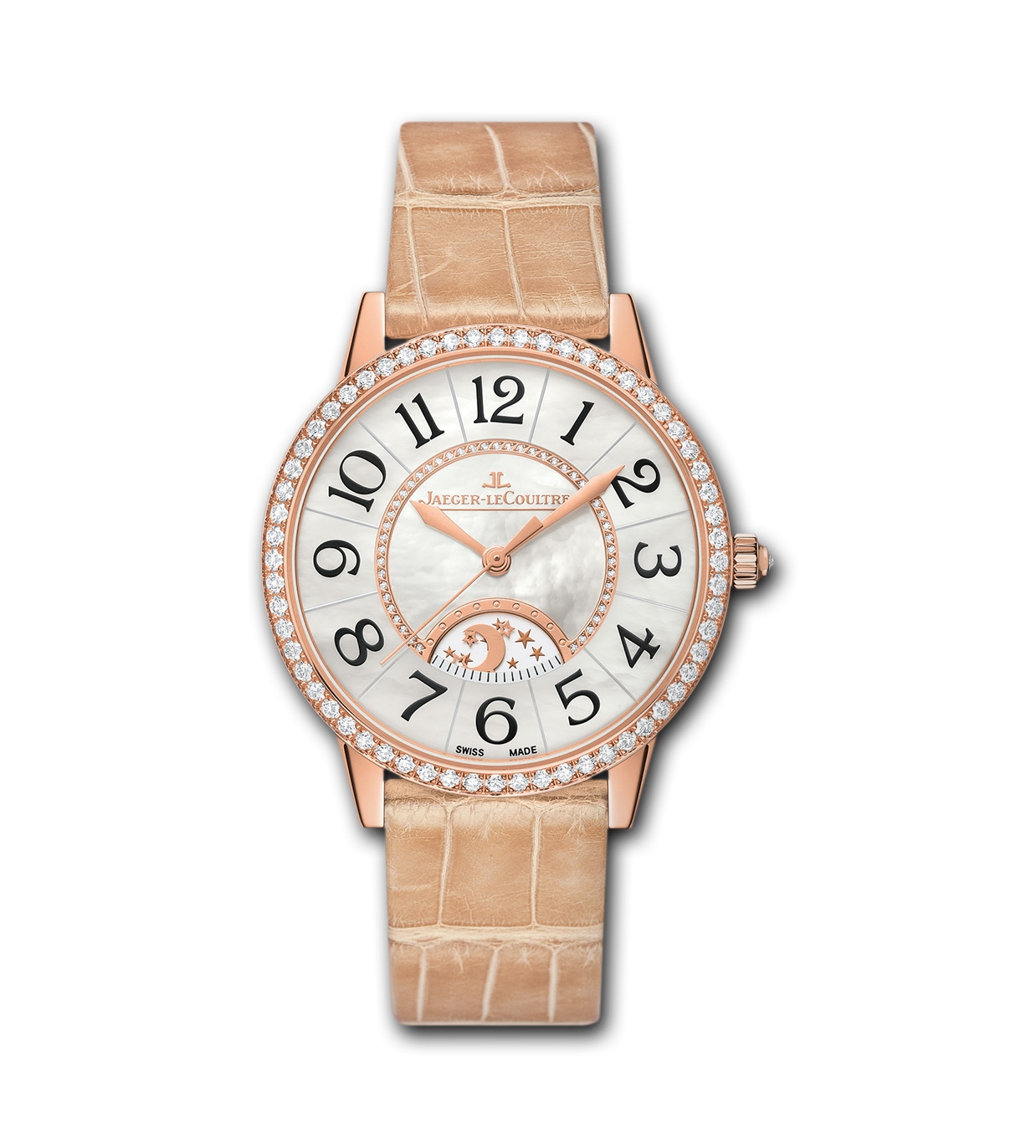 Jaeger-LeCoultre 3432490 : Rendez-Vous Night & Day Pink Gold Mother of ...
