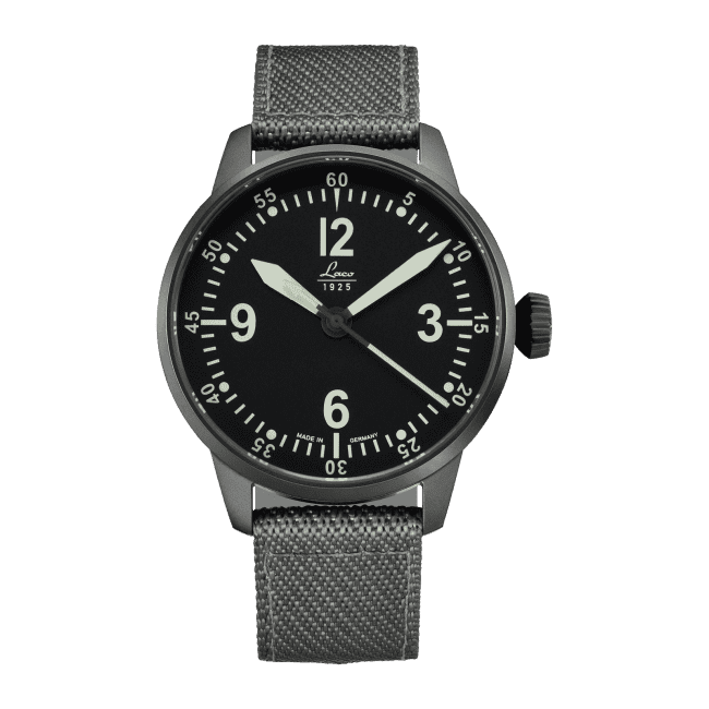 Laco 861907 : Pilot Watch Special Models Model Bell X-1 / Stainless Steel /  Black » WatchBase