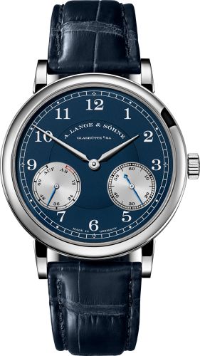 A. Lange & Söhne 234.041 : 1815  Up/Down White Gold / Blue / Wempe