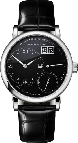 A. Lange & Söhne 181.062 : Liittle Lange 1 Platinum / Onyx / 30th Anniversary