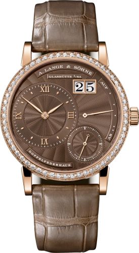 A. Lange & Söhne 181.837 : Kleine Lange 1 White Gold - Diamond / Brown