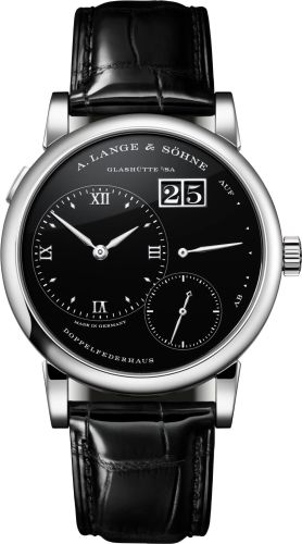 A. Lange & Söhne 191.062 : Lange 1 Platinum / Onyx / 30th Anniversary