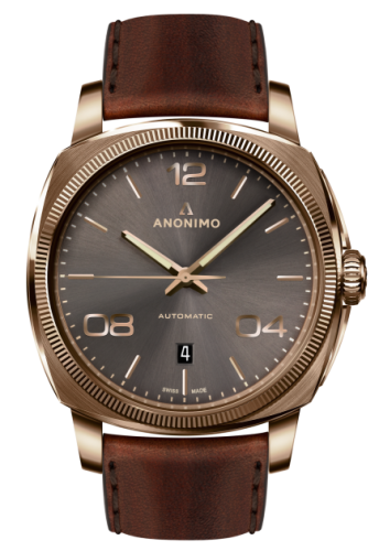 Anonimo AM-4000.04.441.W88 : Epurato Automatic Bronze / Anthracite / Leather