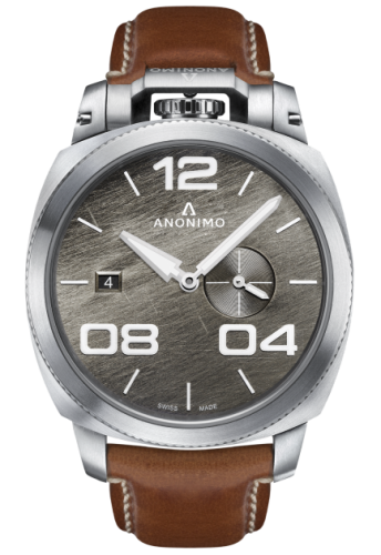 Anonimo AM-1020.01.002.A02 : Militare Automatic Stainless Steel / Bronze / Leather