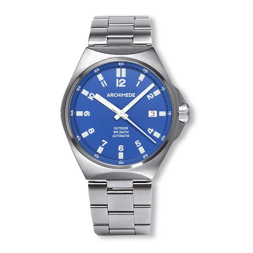 Archimede UA8239B-A3.1-H : OutDoor 39 Protect Stainless Steel / Blue / Bracelet