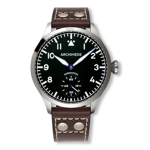 Archimede UA7949-H1.3 : Pilot 45 KS Stainless Steel / Black