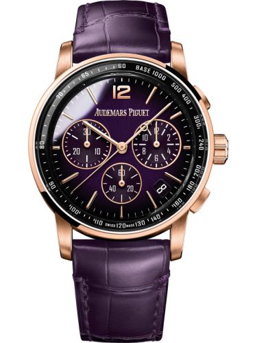 Audemars Piguet 26393OR.OO.A616CR.01 : CODE 11.59 Chronograph Selfwinding Pink Gold / Purple