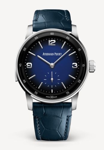 26395BC.OO.D321CR.01 : Audemars Piguet CODE 11.59 Minute Repeater Supersonnerie White Gold / Blue