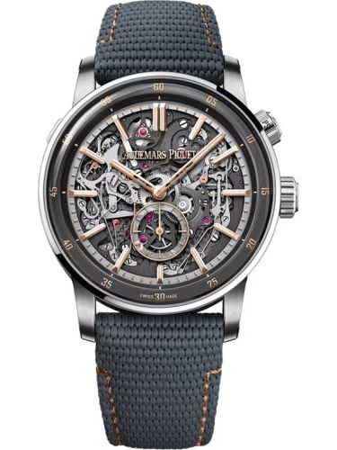 Audemars Piguet 26397CR.OO.D009KB.01 : CODE 11.59 Grande Sonnerie Carillon Supersonnerie Pink Gold - White Gold / Skeleton / 150th Anniversary