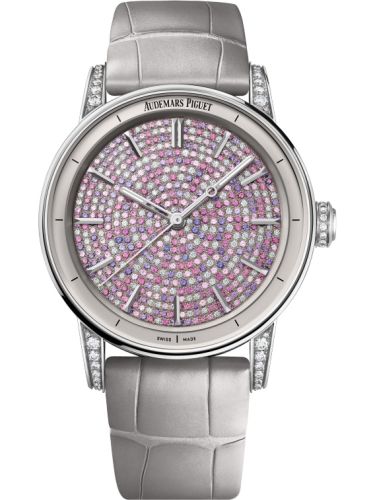 Audemars Piguet 77410BC.ZZ.D132CR.01 : CODE 11.59 Automatic 38 White Gold - Diamond / Diamond - Sapphire