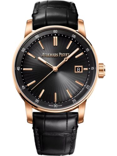 Audemars Piguet 77410OR.OO.A127CR.01 : CODE 11.59 Automatic 38 Pink Gold / Black