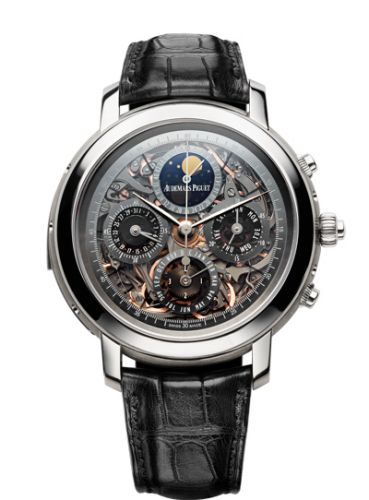 Audemars Piguet 25996TI.OO.D002CR.02 : Jules Audemars Grande Complication Titanium / Sapphire