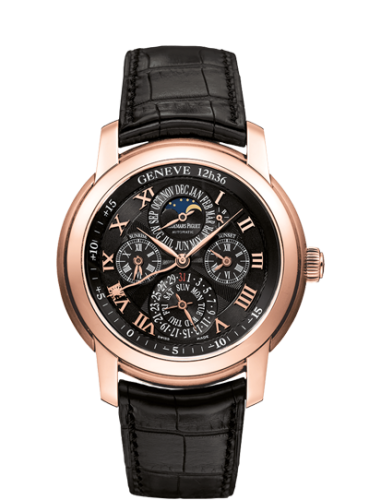 Audemars Piguet 26003OR.OO.D002CR.01 : Jules Audemars 26003 Equation of Time Pink Gold / Black