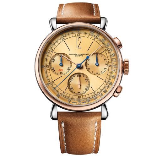 26595SR.OO.A032VE.01 : Audemars Piguet (re)Master01 Stainless Steel / Pink Gold / Champagne