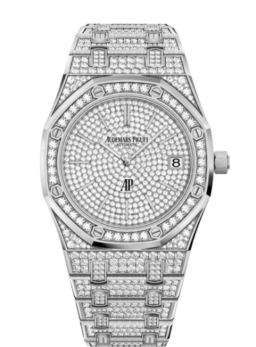 Audemars Piguet 15202BC.ZZ.1241BC.01 : Royal Oak Extra-Thin White Gold / Diamond