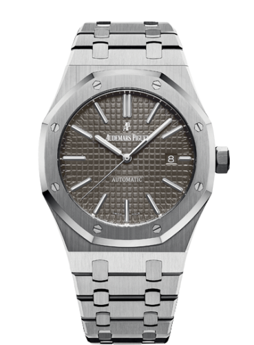 Audemars Piguet 15400ST.OO.1220ST.04 : Royal Oak 15400 Stainless Steel / Grey