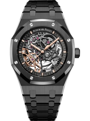 Audemars Piguet 15416CE.OO.1225CE.02 : Royal Oak 41 Double Balance Wheel Openworked Ceramic