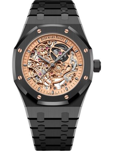 Audemars Piguet 15416CE.OO.1225CE.02 : Royal Oak 41 Double Balance Wheel Openworked Ceramic