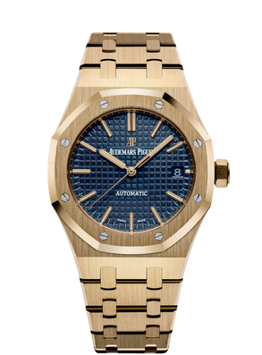 Royal oak 15450 blue cheap dial