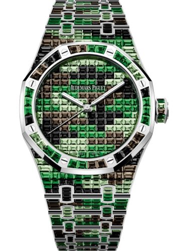 Audemars Piguet 15514BC.YY.1284BC.02 : Royal Oak Self-Winding 41 Green Camouflage